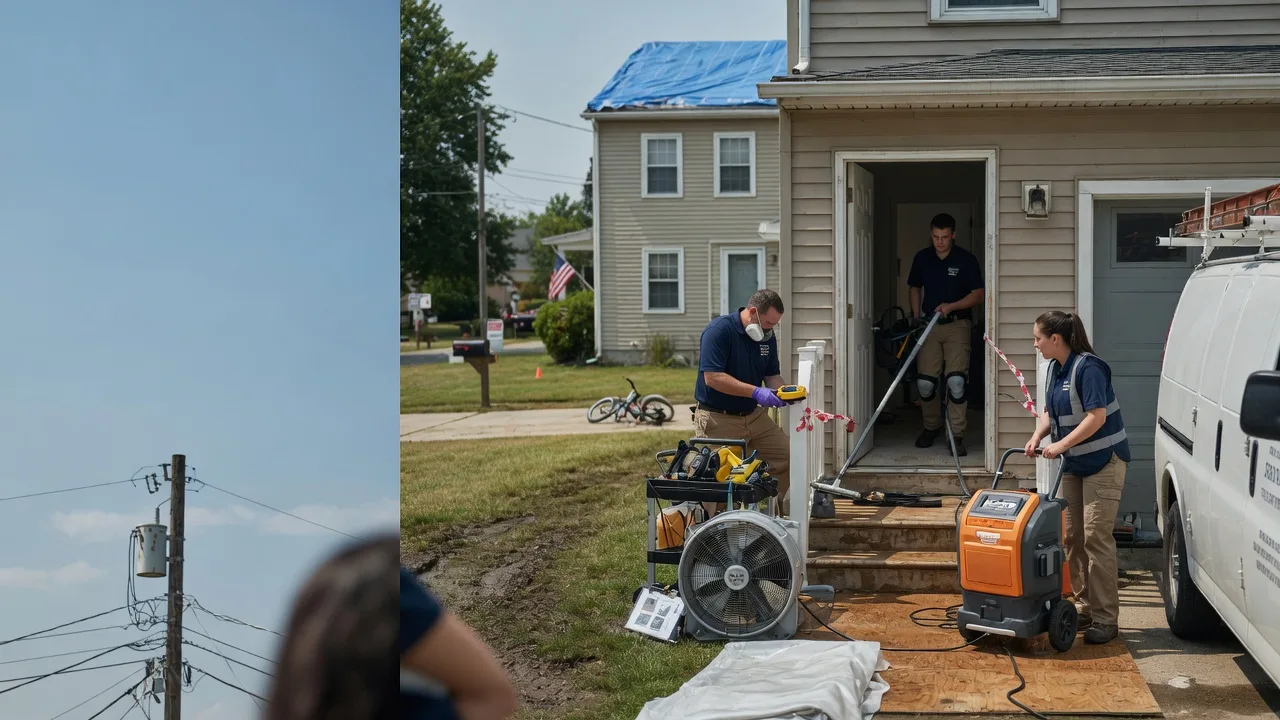 Water Damage Repair in Harcourt, IA near me